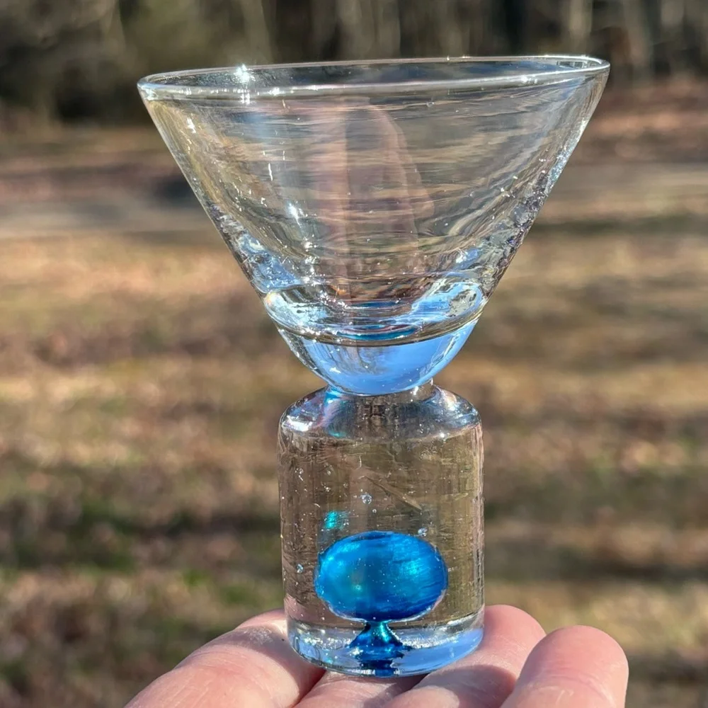 Fun and Unique Handblown Shot Glass! - Picture 2 of 10
